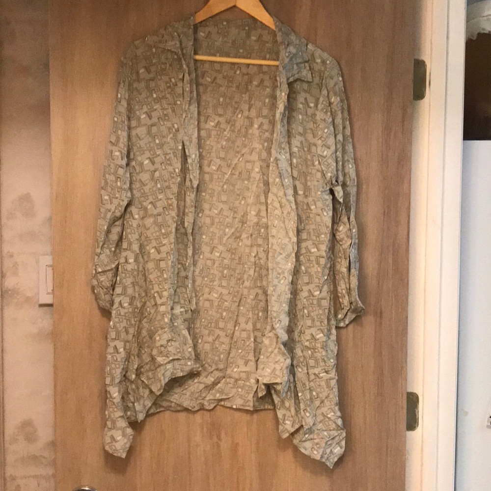 Mack and Mack Sheer, Silk Jacket